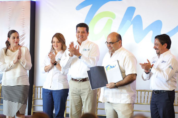 Presenta Gobernador marca TAM