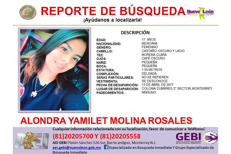 Rescata Policía a joven regiomontana plagiada en Tampico