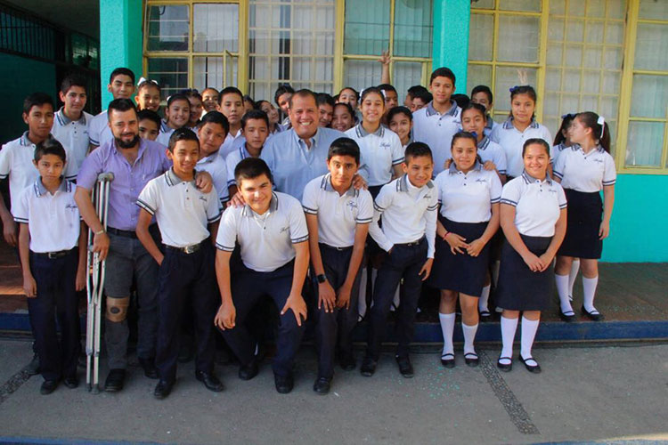 Anuncia Almaraz obras en la Secundaria Federalizada 1