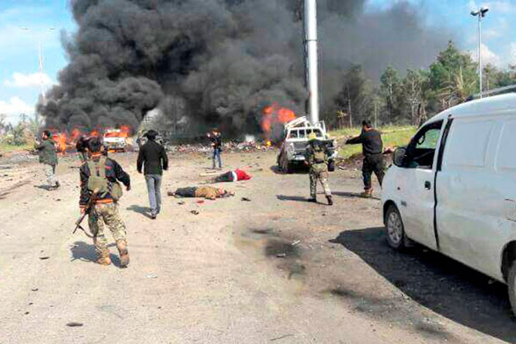 Registran atentado contra convoyes de evacuados en Siria