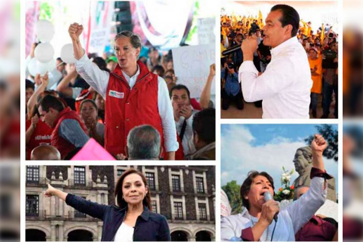 El primer debate de los candidatos por el Edomex