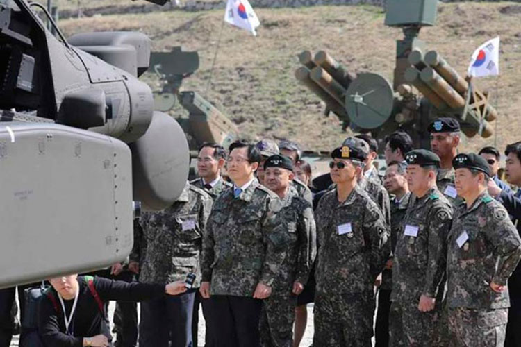 EU instala escudo antimisiles en Corea del Sur