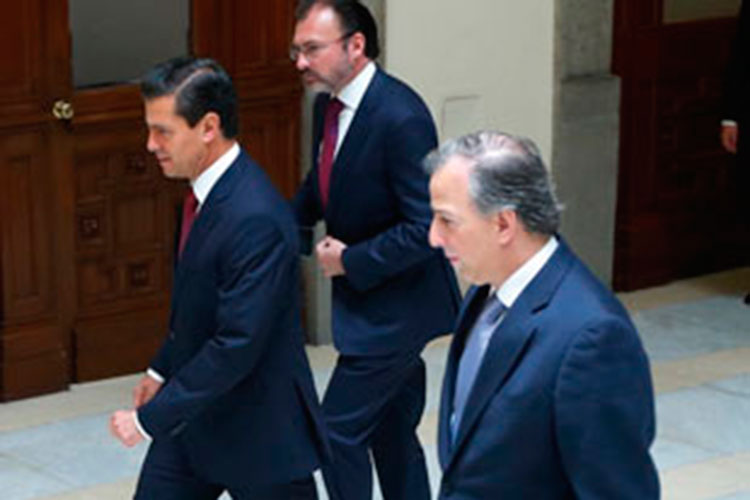 Analizan Peña, Videgaray y Meade información de Washington