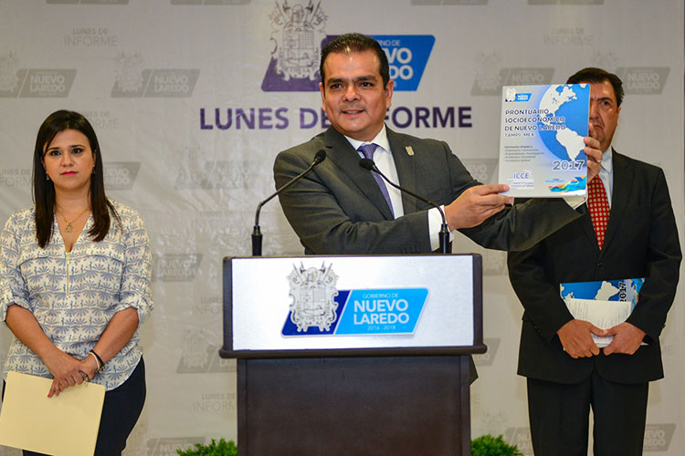 Resalta Prontuario Socioeconómico 2017 bondades competitivas de Nuevo Laredo