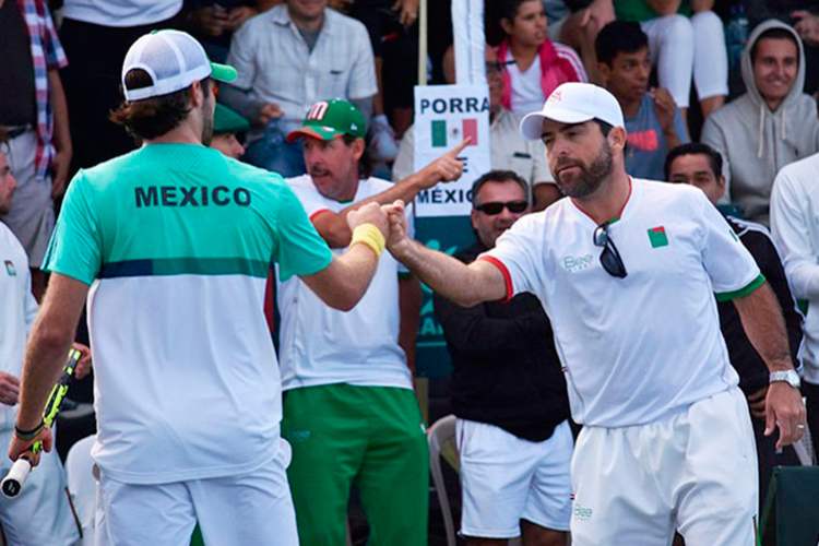 México se queda con los dos singles en Copa Davis