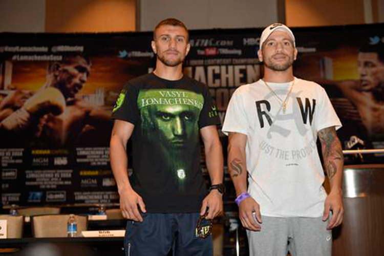 Vasyl Lomachenko defenderá hoy el cinturón superpluma ante Jason Sosa