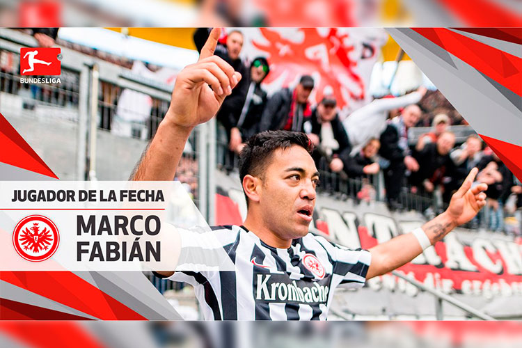 Marco Fabián, Jugador Más Valioso de la Bundesliga
