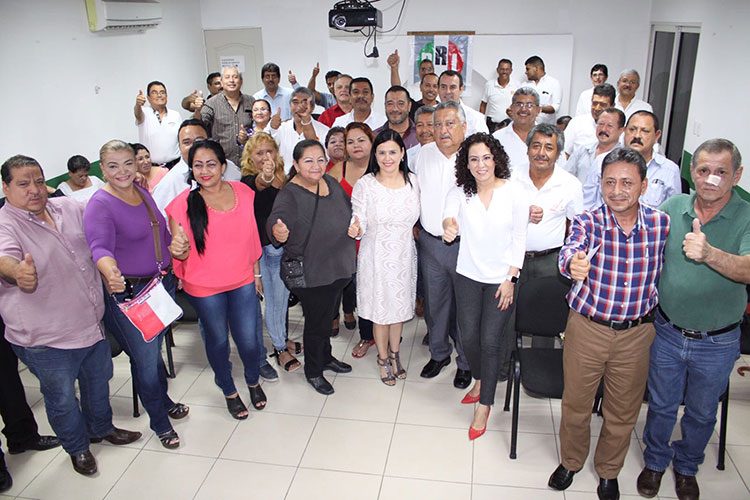 Reconoce PRI Unidad y Disciplina de Militantes