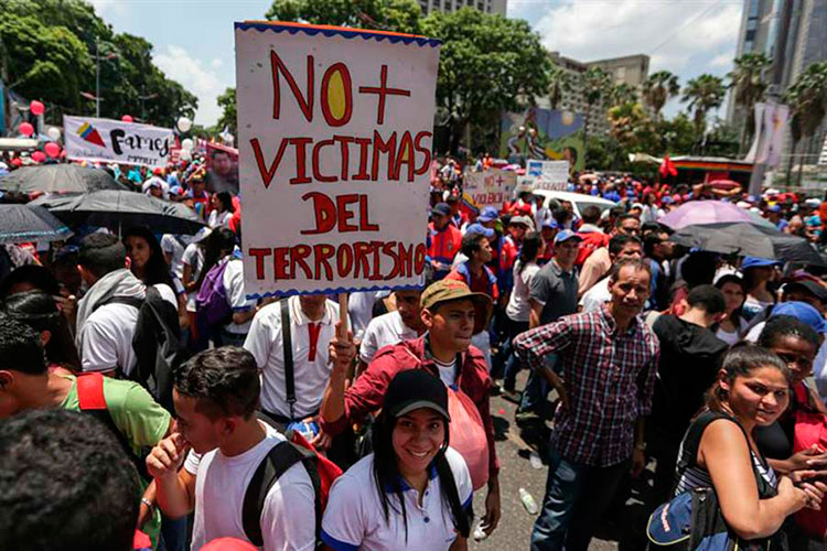 Marchan de nuevo en Venezuela; van 27 muertos