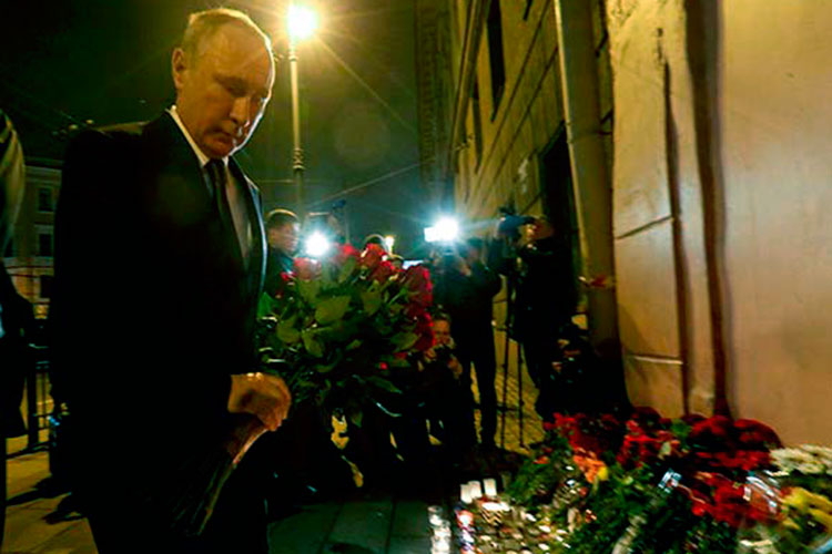 Suman 11 muertos y 45 heridos por atentado en Rusia
