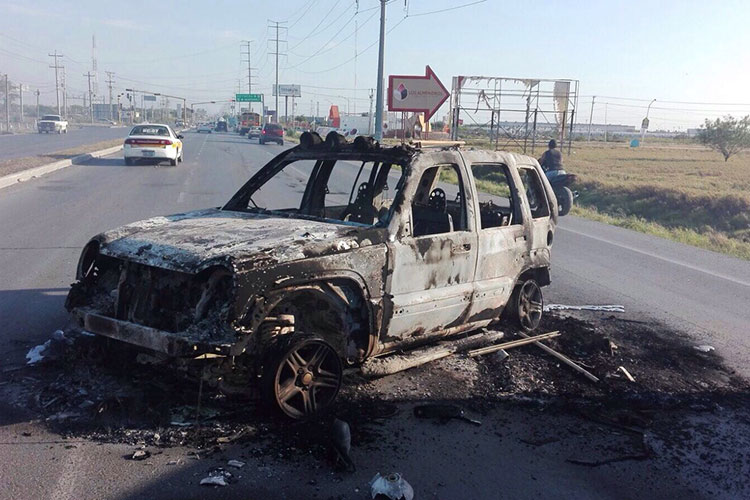 Registran 32 bloqueos SDR en Reynosa, confirma Marina