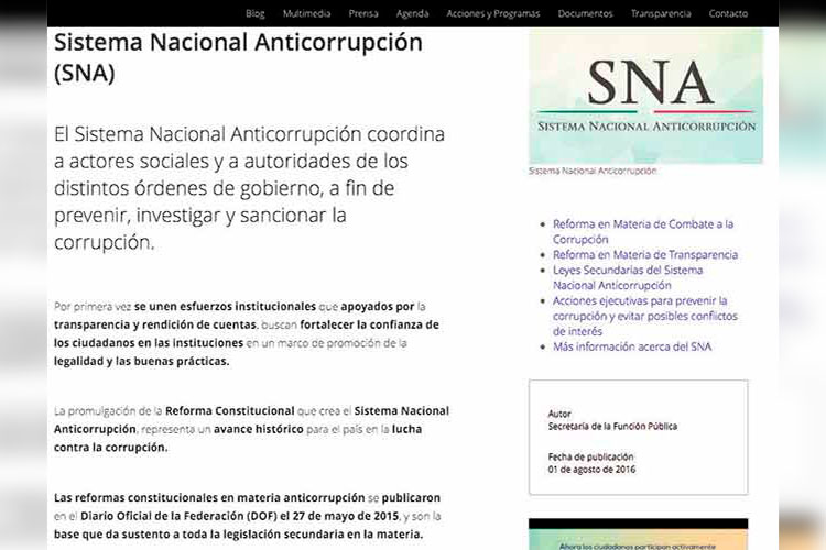 Sistema Anticorrupción arranca hoy… sin fiscal