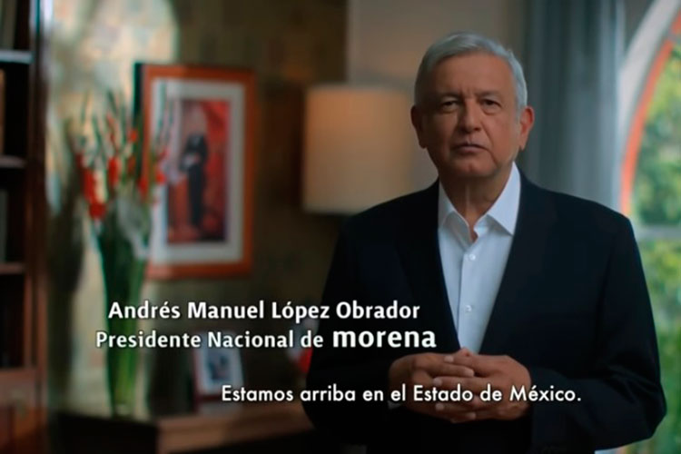Ordena TEPJF sacar del aire espot con imagen de AMLO