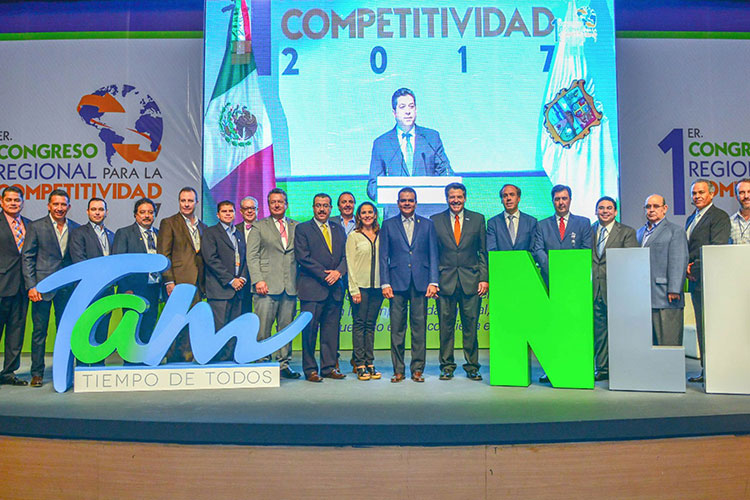 Clausuran líderes nacionales Congreso para la Competitividad
