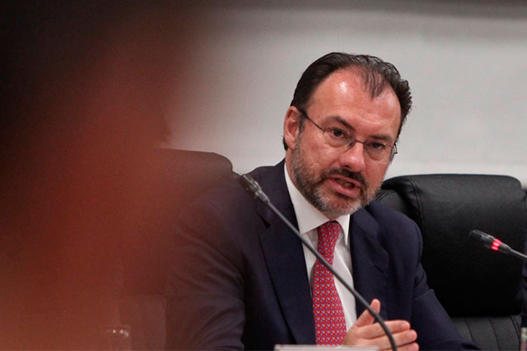 Avanza en dirección correcta relación México-EU: Videgaray