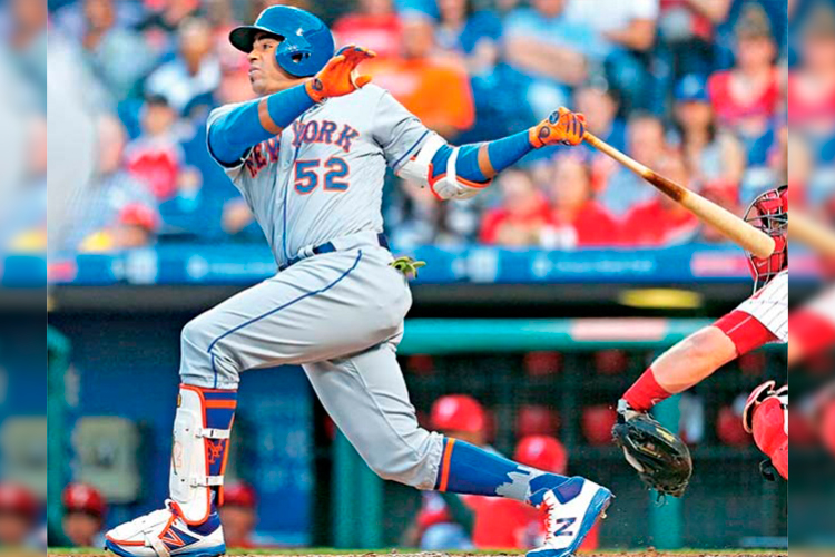 Tres jonrones; Céspedes se prende con el bat