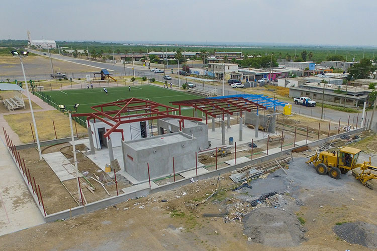 Construye gobierno municipal gimnasio de box en El Progreso