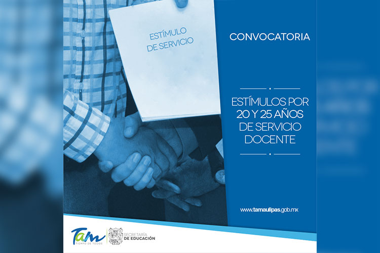 Llama SET inscribirse a estímulos de 20 y 25 años de servicio Docente