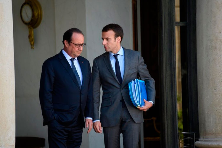 Interesa a Macron la cercanía con Merkel