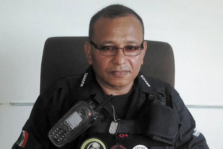 Nombran a nuevo coordinador de la Policía Estatal en Tampico