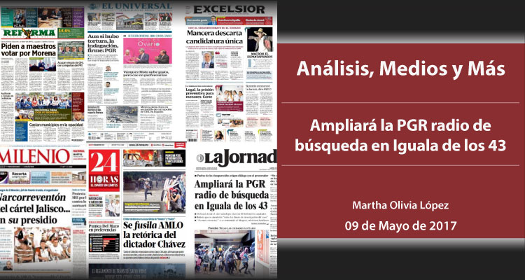 Ampliará la PGR radio de búsqueda en Iguala de los 43