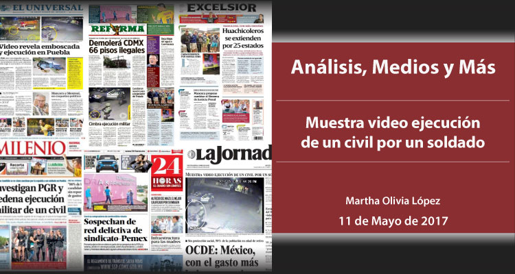 Muestra video ejecución de un civil por un soldado