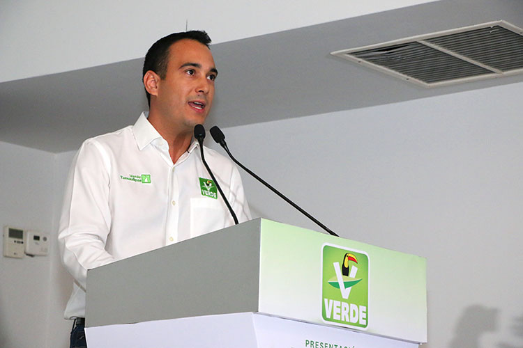 Partido Verde no hará alianzas en Tamaulipas