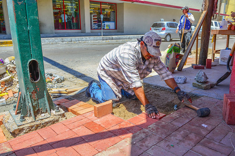 Inician trabajos de remodelación del Centro Histórico