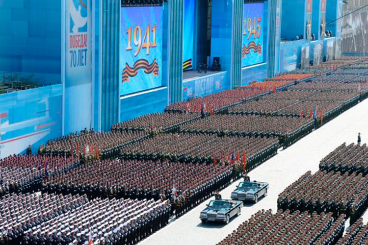 Celebra Rusia con desfile ‘Día de la Victoria’ sobre el nazismo