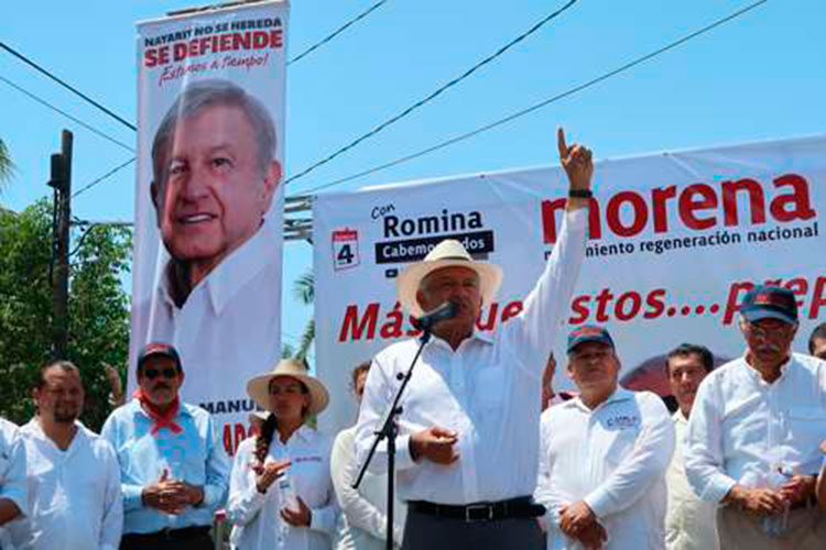 AMLO, dispuesto a una alianza con PT, PRD y MC