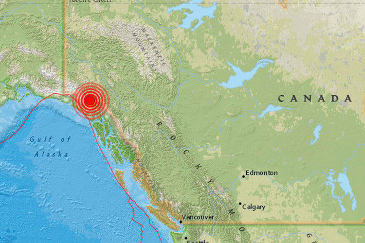 Sismo de magnitud 6.2 sacude a Canadá