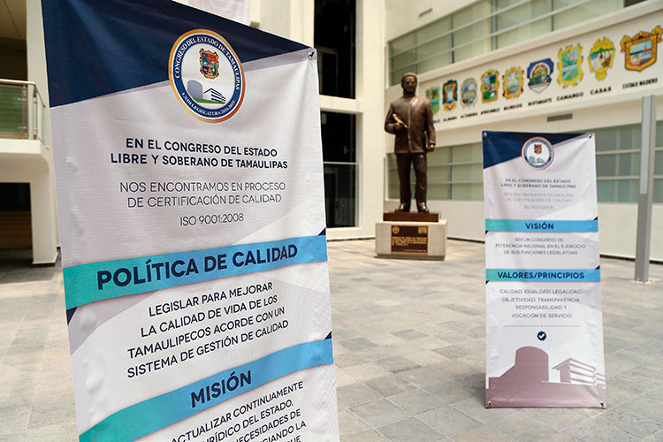 Busca Congreso certificación de calidad