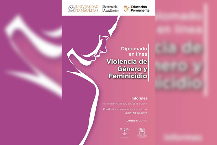 Impartirá UAT Diplomado en Violencia de Género y Feminicidio