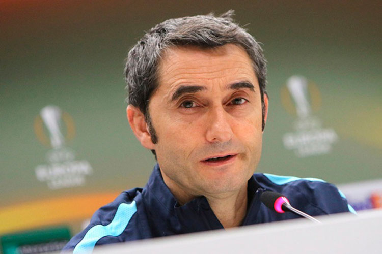 Ernesto Valverde es el nuevo técnico del Barcelona