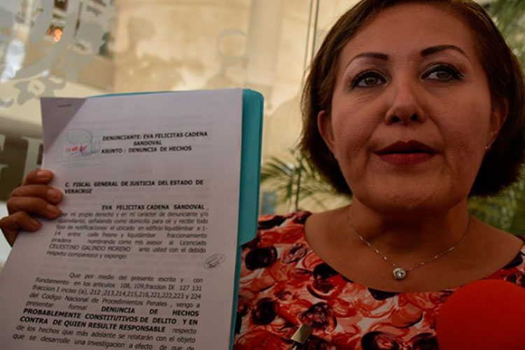 Asegura Eva Cadena que exhibirá a los políticos que la atacan