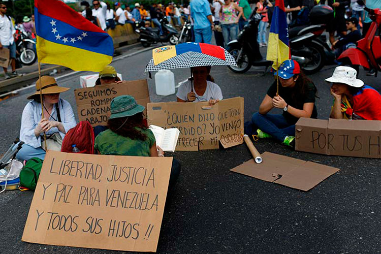 Vive Venezuela ‘Gran Plantón Nacional’ contra Maduro