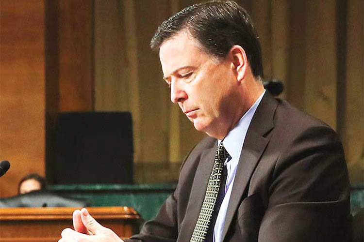 Despide Trump a Comey, director de la FBI