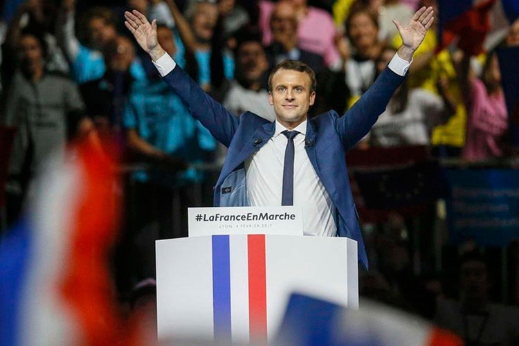 Respira Europa con el triunfo de Macron en Francia
