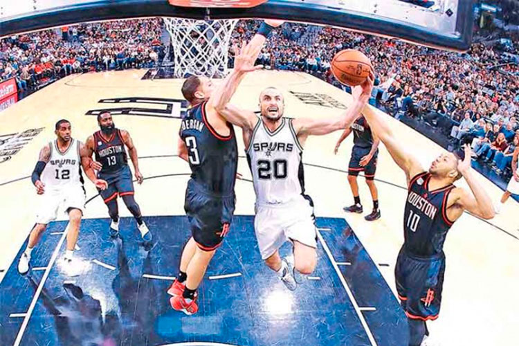 San Antonio se impone en tiempo extra