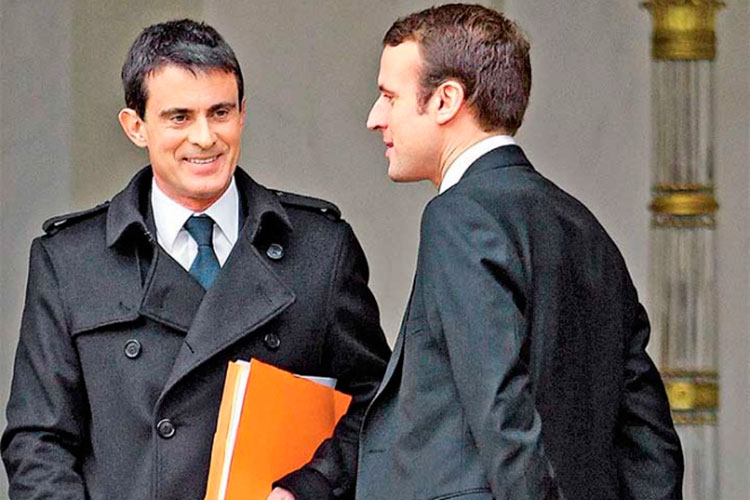 Manuel Valls quiere aliarse con Macron