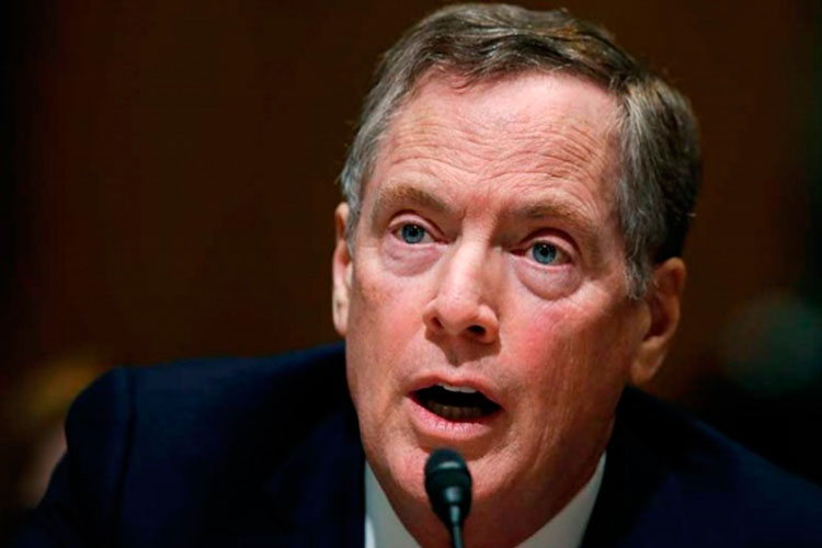 Senado de EU ratifica a Lighthizer, negociador del TLCAN