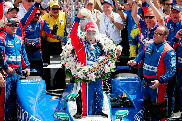 Takuma Sato ganó las 500 Millas de Indianápolis