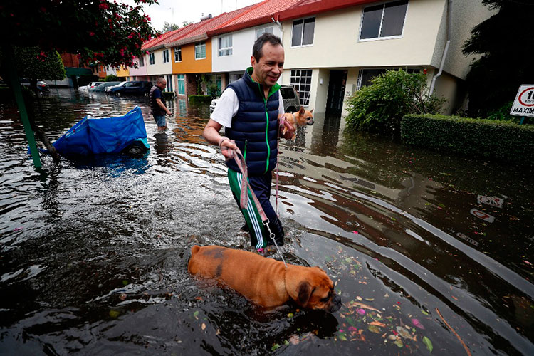 Habrá más lluvias fuertes en gran parte del país