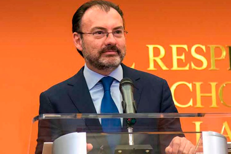 Encuentro entre Peña Nieto y Trump, no está en la agenda: SRE