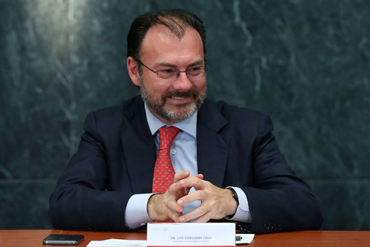 Próxima semana será crucial para negociaciones del TLCAN: Videgaray