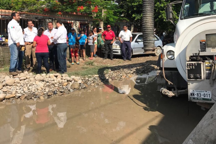 Lluvias causan daños en la Ampliación Linda Vista