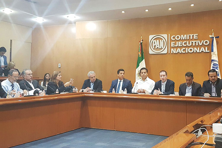 Amarra Anaya continuismo desde la Comisión Permanente del PAN