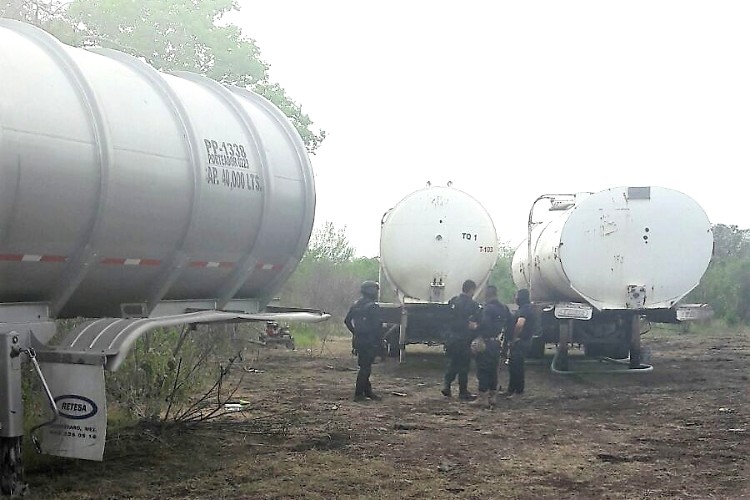Tras enfrentamiento aseguran 125 mil litros de gasolina