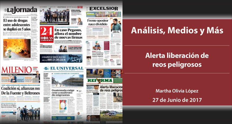 Alerta liberación de reos peligrosos
