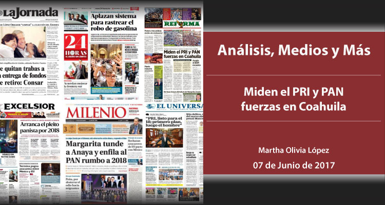 Miden el PRI y PAN fuerzas en Coahuila